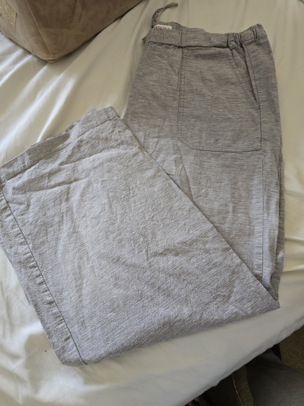 Merona Light Gray Women's Drawstring Pants